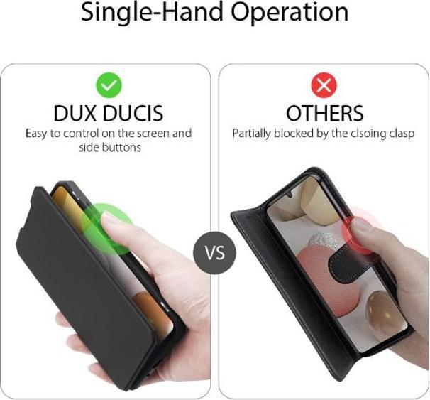 Actual product image Dux Ducis Skin X Series Bookcover (Samsung Galaxy A42 5G)