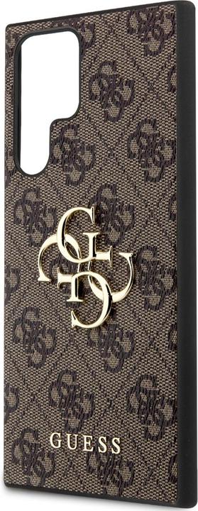 Produktbild Guess PU 4G Metal Logo Case- brown (Samsung Galaxy S24 Ultra)