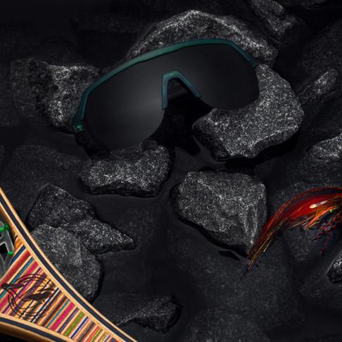 Image du produit Lunettes de soleil Blank - Moss Green (Marron, Marron)