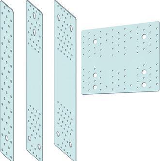 Actual product image Simpson Sst Zug- und Scherplatten SIMPSON NPB255 (Flat connectors, 1 pcs.)