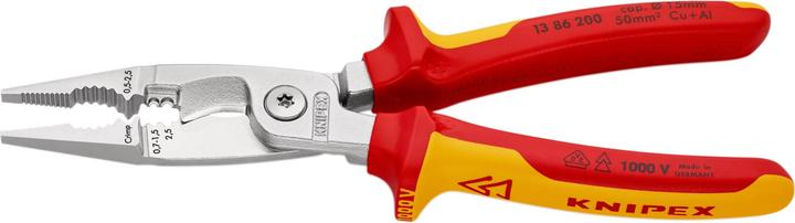 Actual product image Knipex Pliers for Electrical Installation (200 mm)