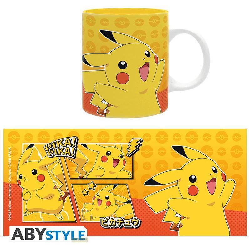Abystyle Multicolore Pokemon - Mug - 320 Ml - Comic Strip - Subli X2, Tazze,