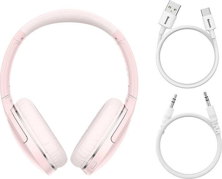 Immagine prodotto Baseus Cuffie wireless Encok D02 PRO (rosa) (NC, 40 h, Senza fili)