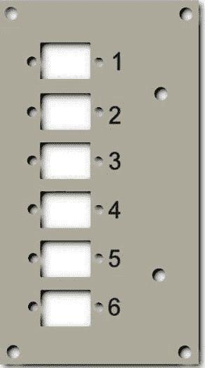 Produktbild EFB Elektronik Frontblende (Netzwerk Zubehör)