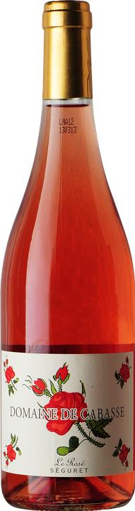 Actual product image Domaine de Cabasse Séguret rosé (1 x 75 cl, 2022)