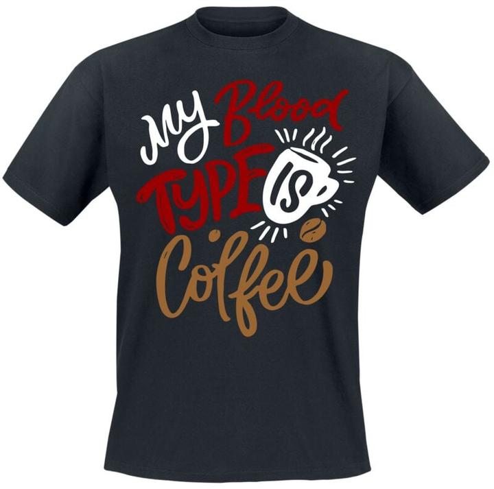 Produktbild Gaming-Sprüche My Blood Type Is Coffee (XL)