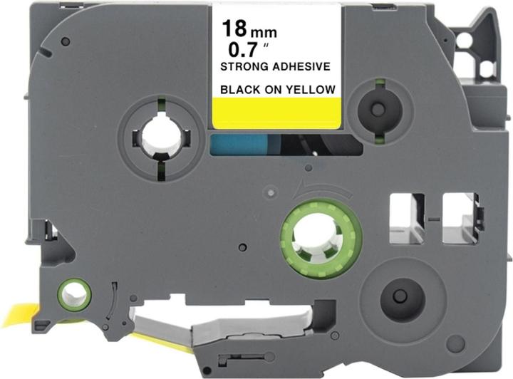 Produktbild Hermex Alternatives Etikettenband zu Brother TZe-S641 Beschriftungsband (1.80 cm, Gelb)