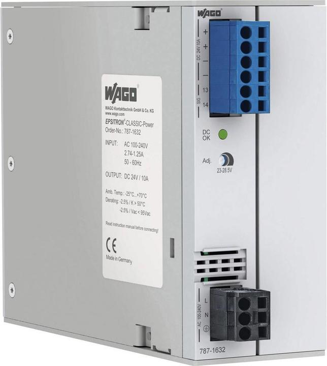 Produktbild Wago Hutschienen-Netzteil (DIN-Rail