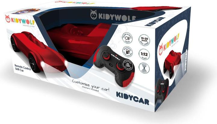 Image du produit Kidywolf Voiture télécommandée 1:12 rouge