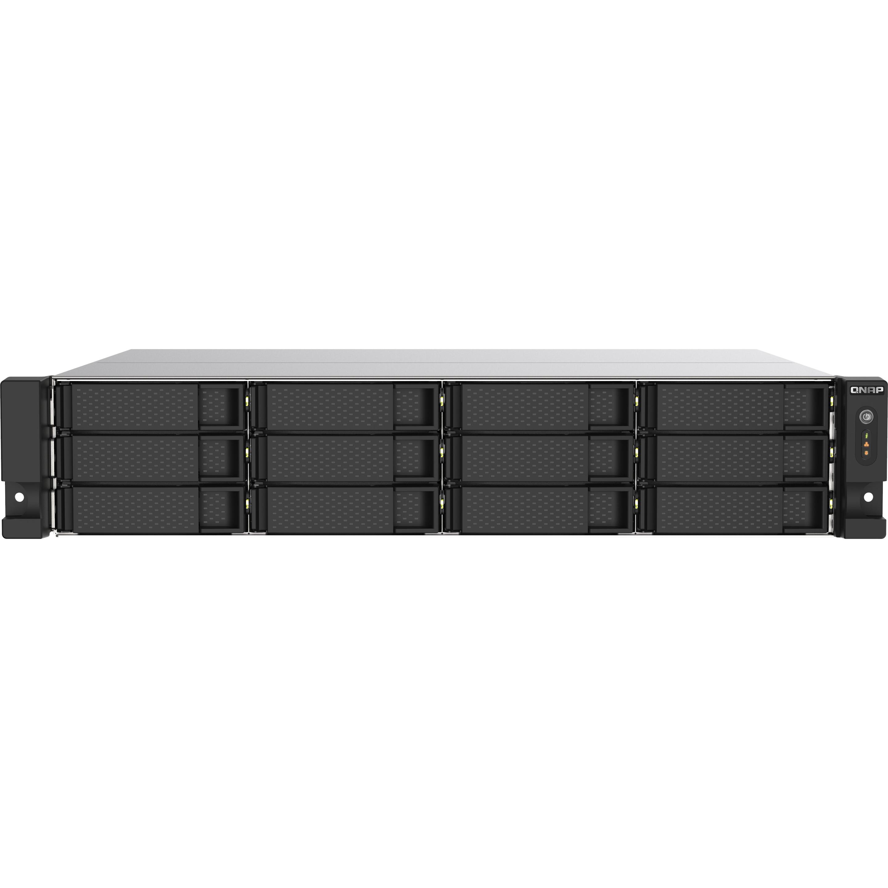 QNAP TS-1273AU-RP-8G (0 TB), NAS, Silber, Schwarz
