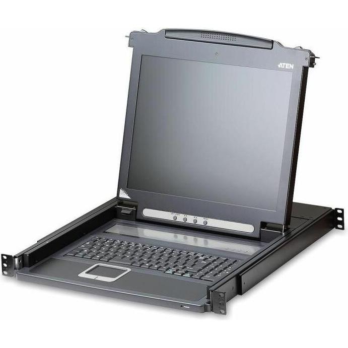 Aten CL1000M 1280 x 1024 Pixel, KVM Switch, Schwarz