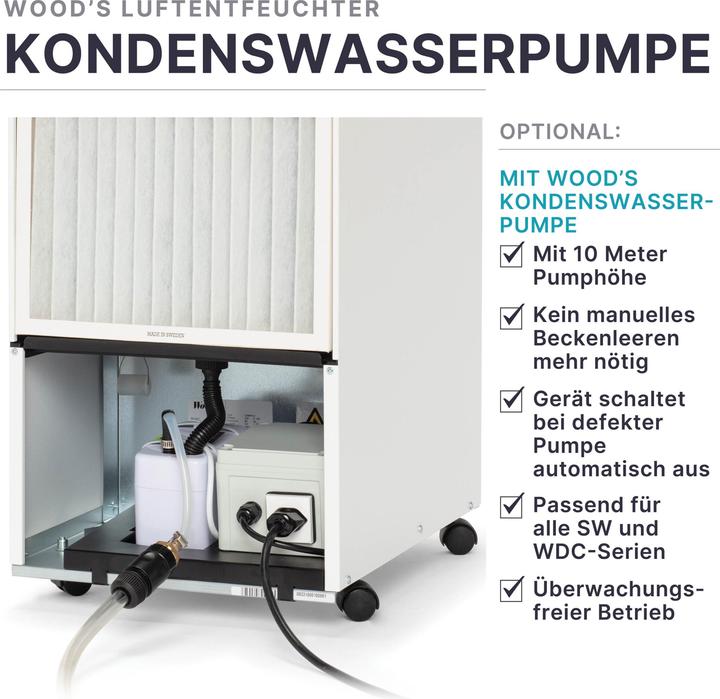 Actual product image Wood's SW-38FM (140 m², 19 l/24h)