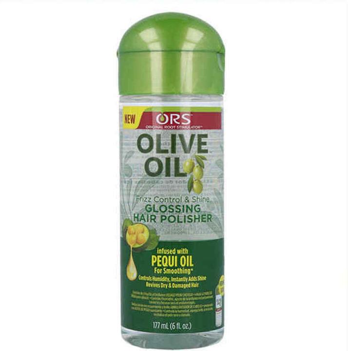 Actual product image ORS Hair Polisher with Olive Oil for Shine - 177ml (177 ml)