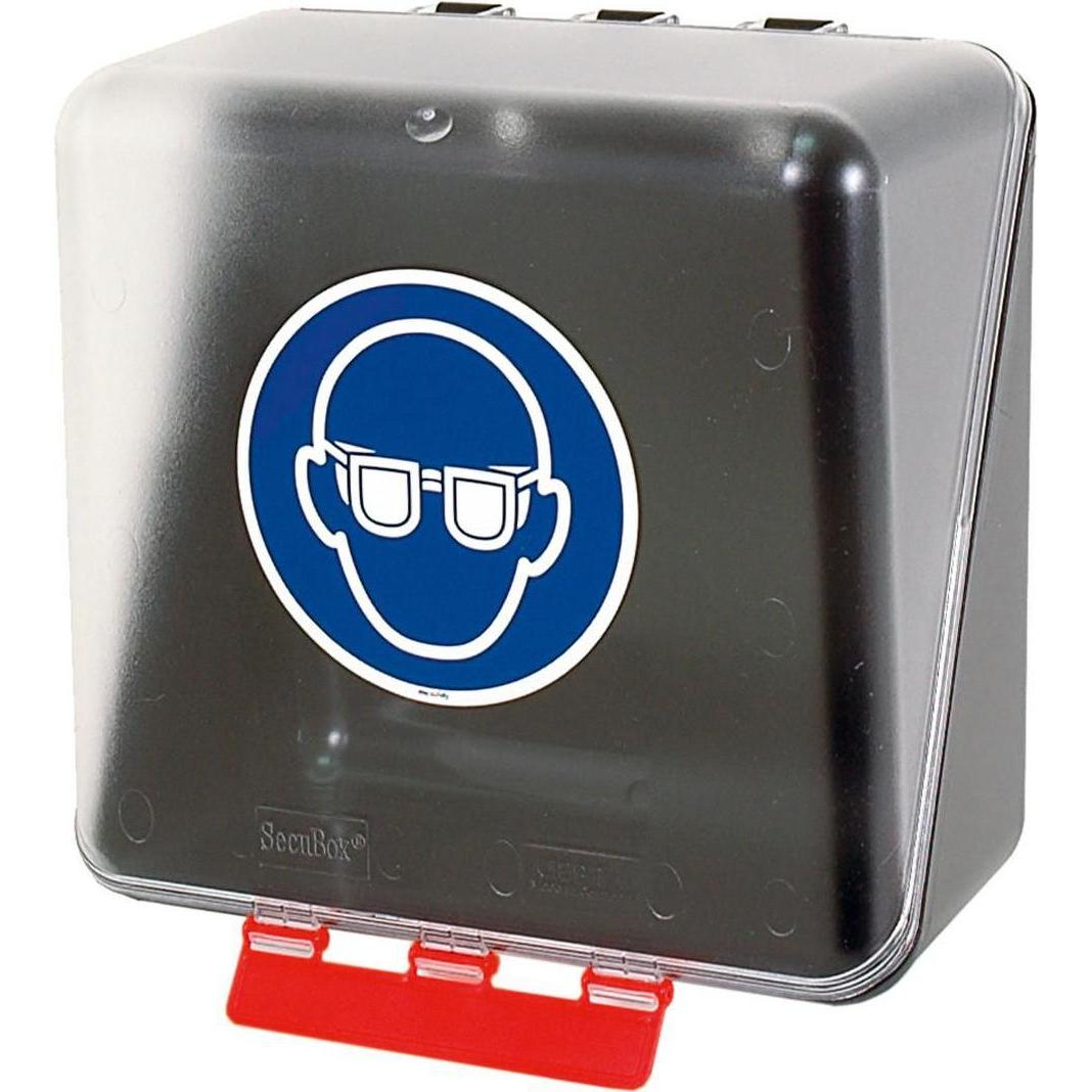 Thumbnail - Brady, Etiketten, Aufbewahrungs- und Spenderbox für Augenschutz (nur Symbol PIC M004), ABS Plastik, Transparen