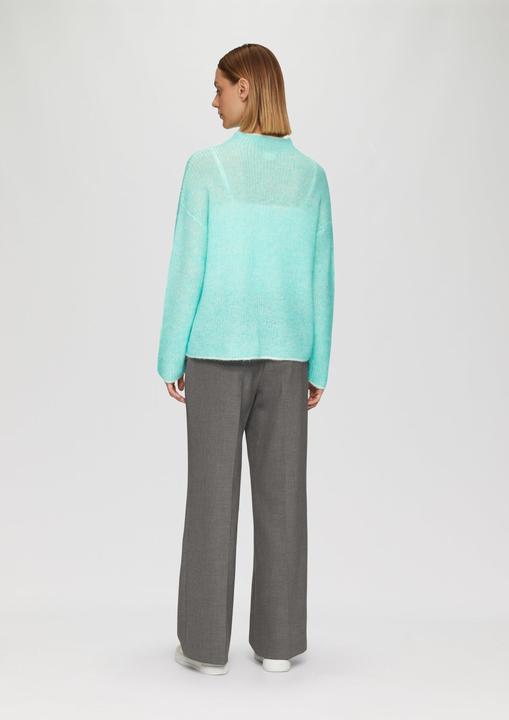 Produktbild s.Oliver Strickpullover Lockerer Rippstrickpullover aus Alpakamix (42)