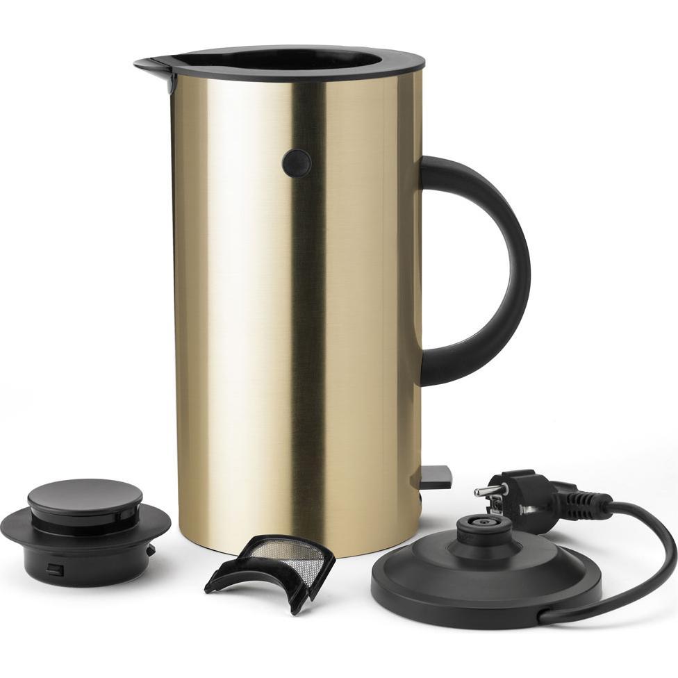 Thumbnail - Stelton EM Wasserkocher brushed brass, Wasserkocher, Gold