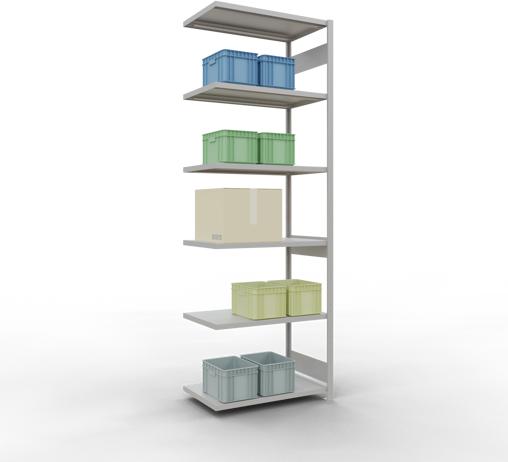 Immagine prodotto Schulte Lagertechnik MULTIplus250 sistema di alloggiamento aggiuntivo senza bulloni con bulloni di lunghezza