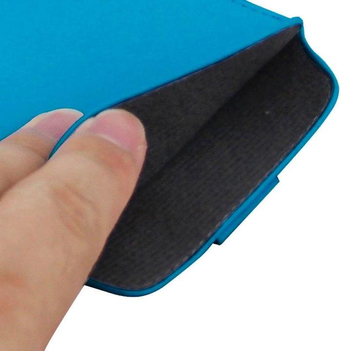 Actual product image König Design Mobile Phone Case Slide Cover Light Blue (Apple iPhone 6 Plus)