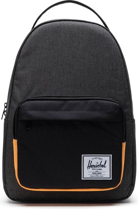 Black, Black Crosshatch, Blazing Orange