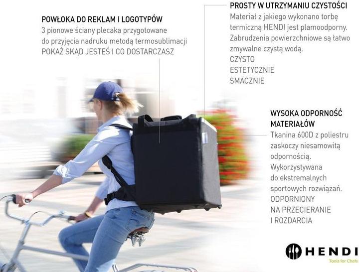 Produktbild Hendi Pizzaservicetasche - Rucksack