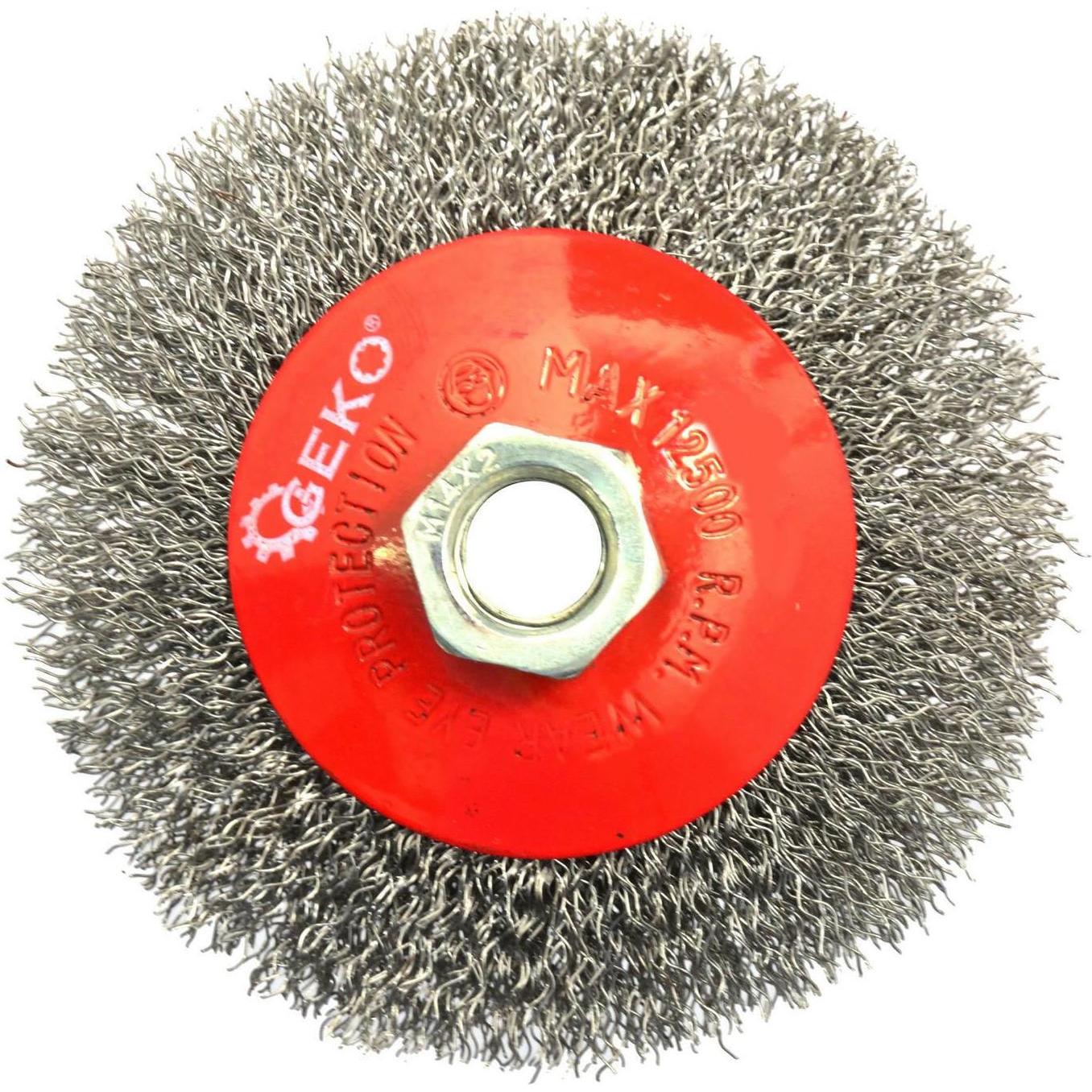 Thumbnail - GEKO, Schleifmittel, Becherbürste, Welldraht, 100mm, M14