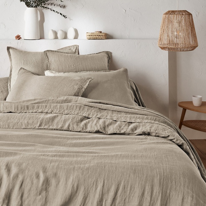 Lino color taupe