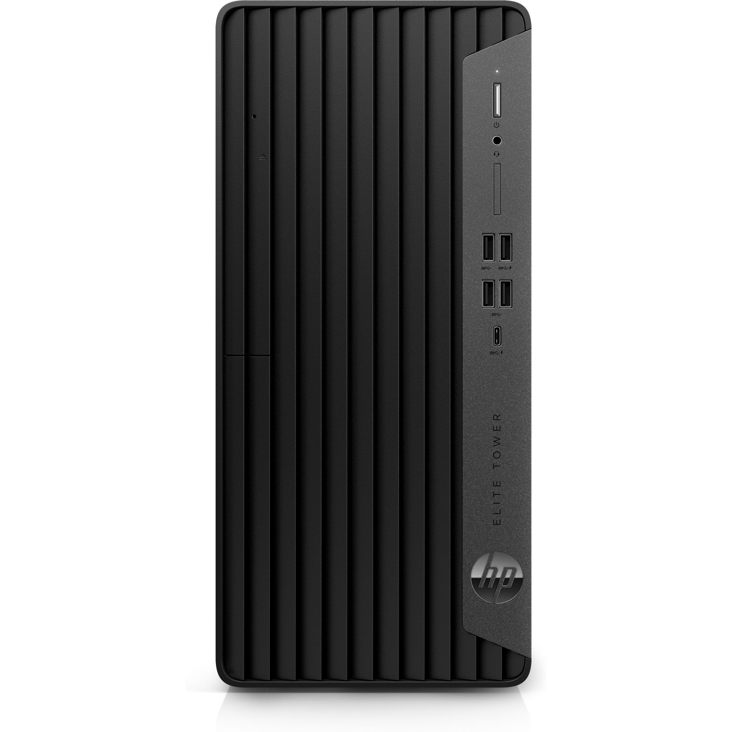 HP Elite Tower 600 G9 (Intel Core i5-12500, 16 GB, 512 GB, UHD Graphics 730), PC, Schwarz