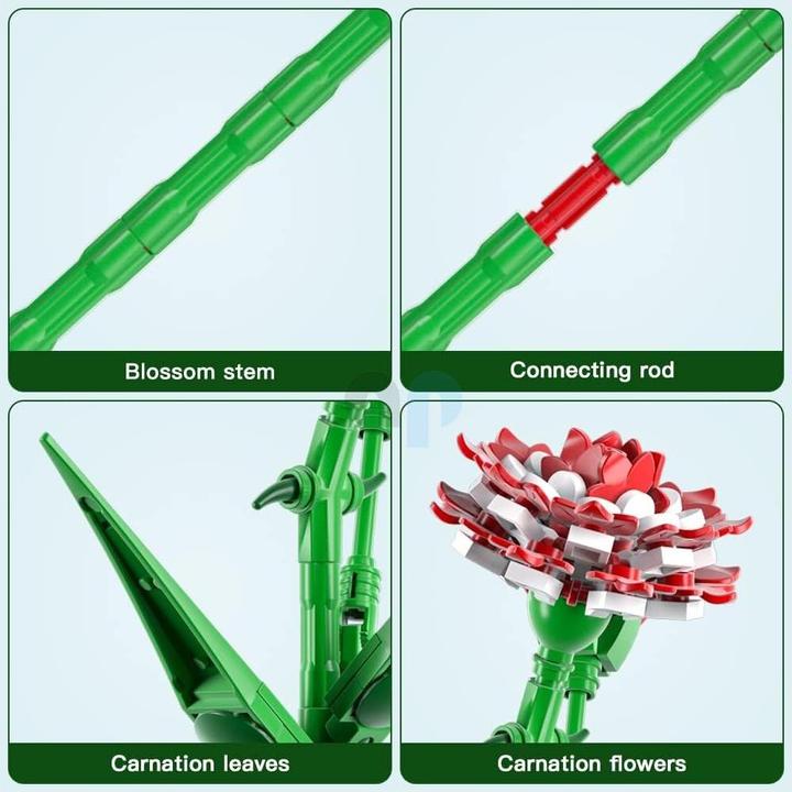 Actual product image Mould King Country Carnation