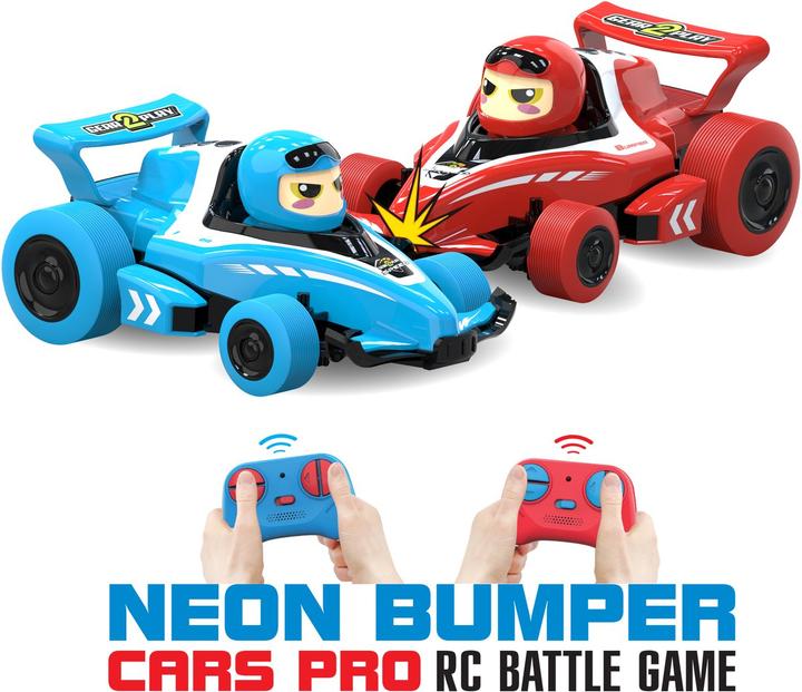 Actual product image Gear2play R/C Formel 1 Neon-Stossstange Autoscooter 2 In 1