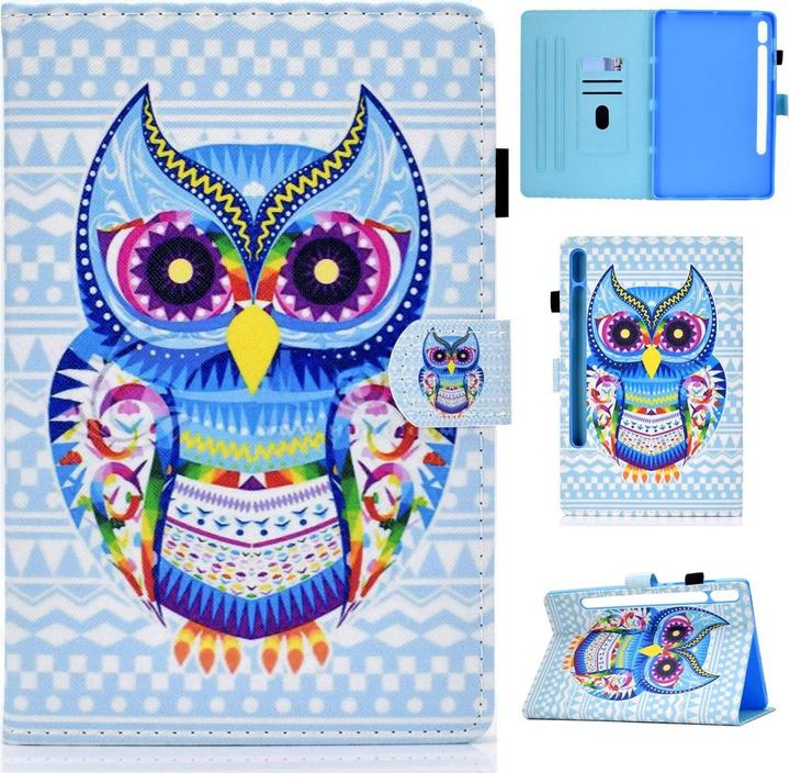 Produktbild König Design Schutz Tablet Hülle für Samsung Galaxy Tab S8 Case Cover Tasche Bumper Wallet (Galaxy Tab S8)
