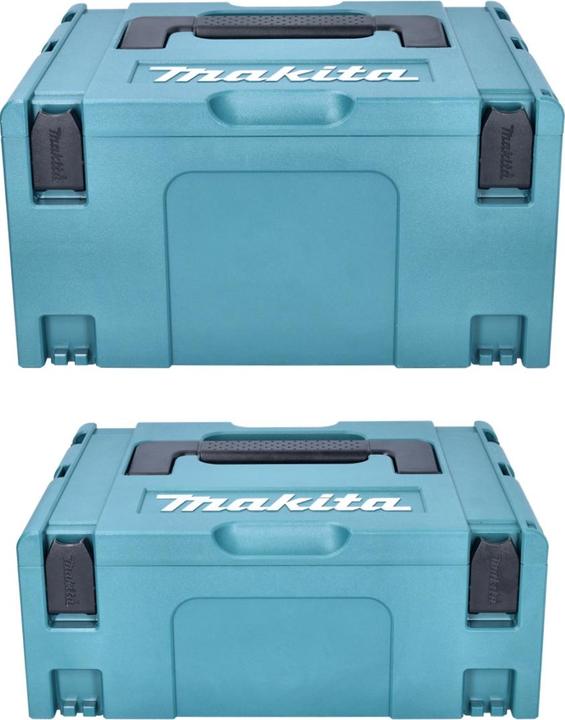 Produktbild Makita Makpac Set Gr. 1 + 2 + 3 + 4 Transportbox und Werkzeugkiste (4 Teile)