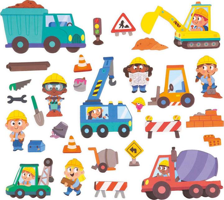 Produktbild Janod Magnetistories Baustelle (Deutsch)