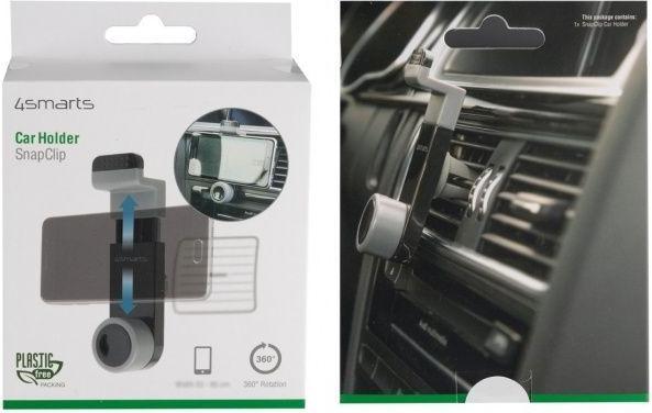 Actual product image 4smarts Holder Snapclip for ventilation slots
