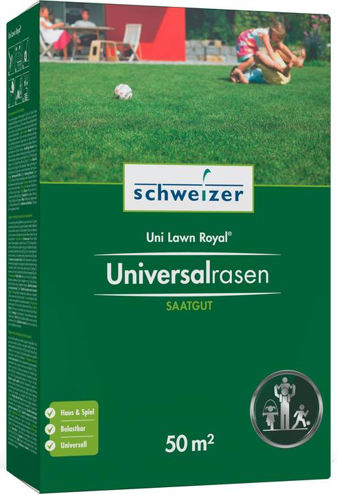 Schweizer Uni Lawn Royal (Réensemencement de la pelouse)
