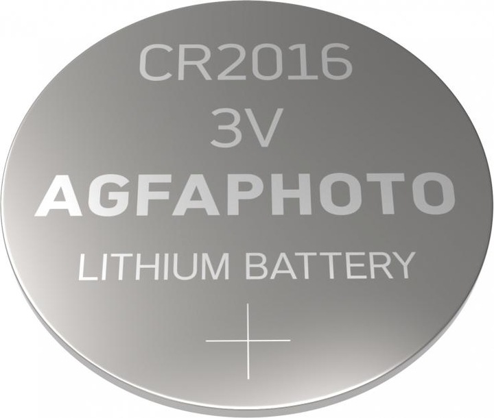 Produktbild AGFAPHOTO Knopfzelle CR 2016 Lithium 3 V 5 St. (5 Stk., CR2016)