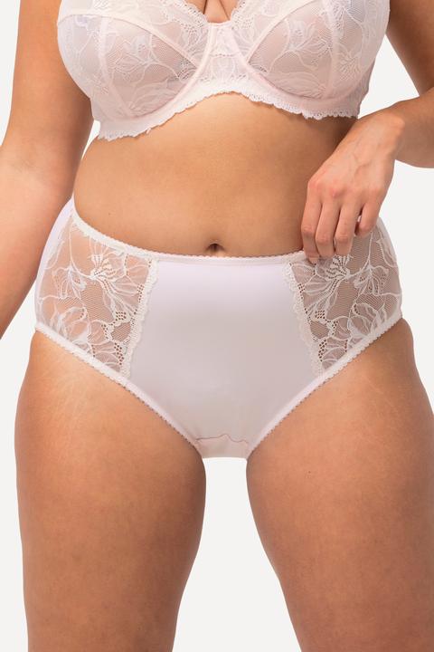 Produktbild Ulla Popken Midislip, Mikrofaser, seitliche Spitze (60)