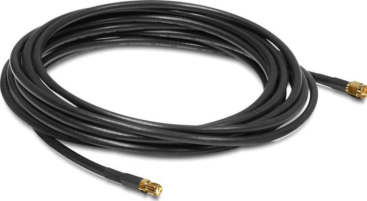 Image du produit Delock Câble d'antenne SMA mâle vers SMA femelle 5 mètres (Câble d'antenne)