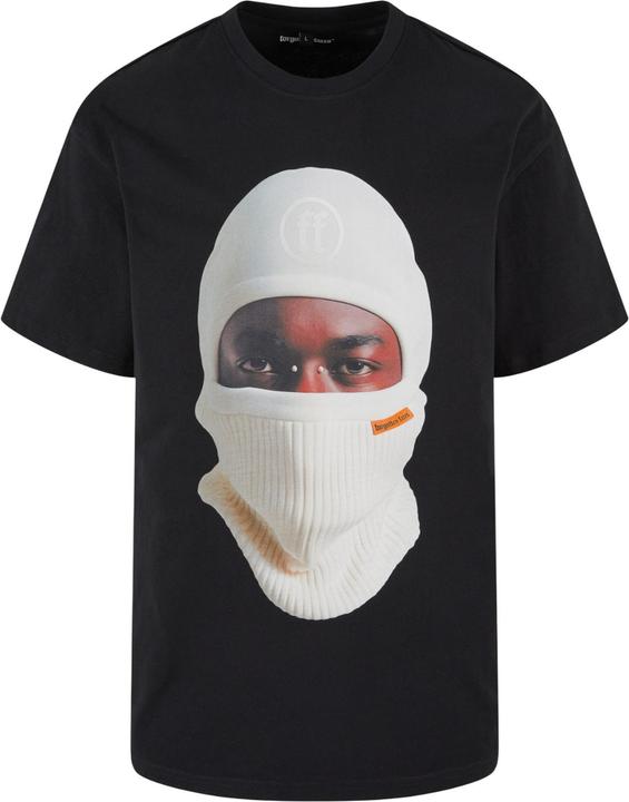 Produktbild Forgotten Faces White Balaklava TShirt Übergross (XL)