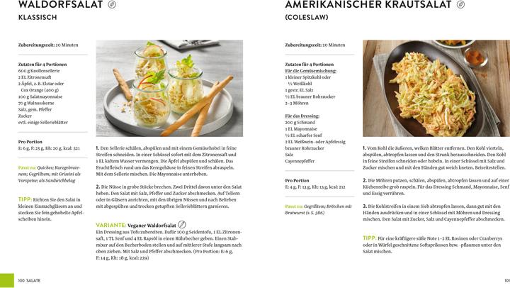 Nutritional values and ingredients Dr. Oetker Schulkochbuch (German, Dr Oetker Publishing House, 2024)