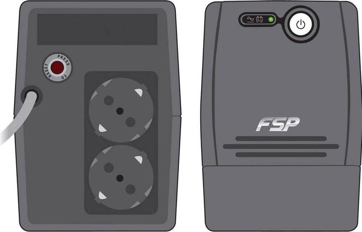 Image du produit Fortron FP 600 (600 VA, 360 W, Line-interactive Onduleur)