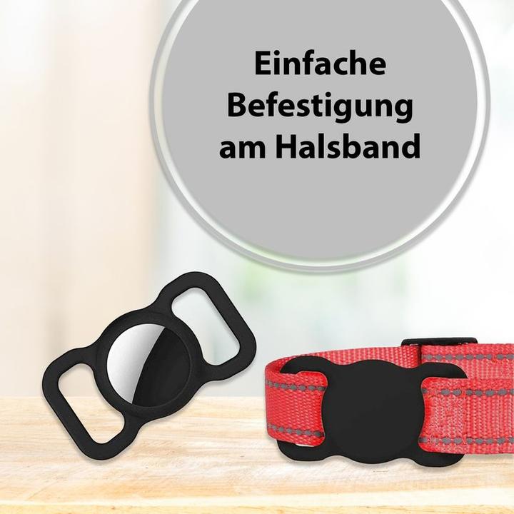 Image du produit Hermex Alternative Apple AirTag Case Case de protection Housse en silicone Collier