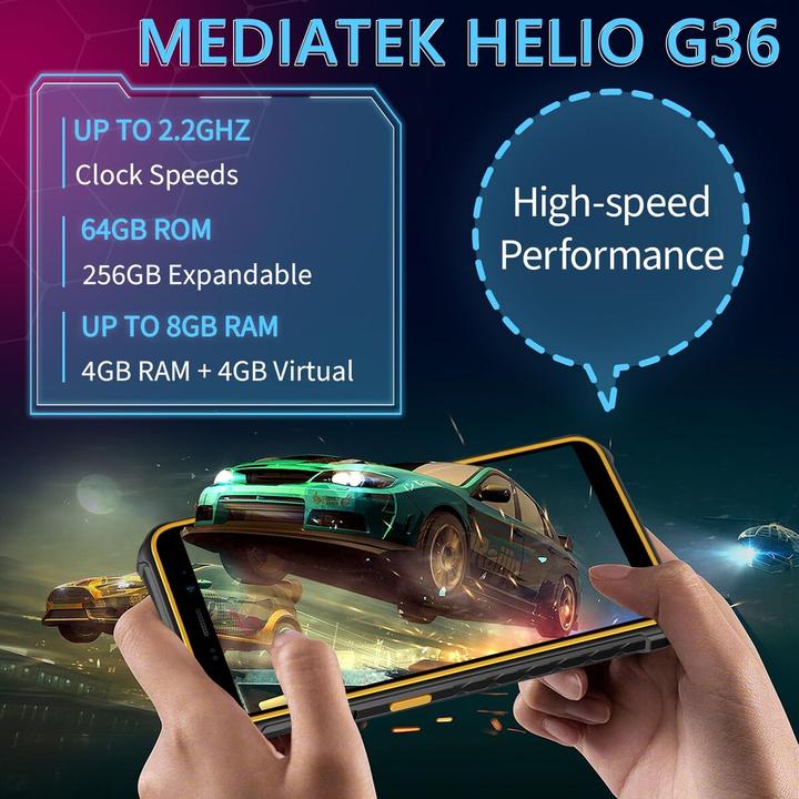 Produktbild Ulefone Armor 33 (512 GB, Phantom Black, 6.95", Dual SIM, 4G)