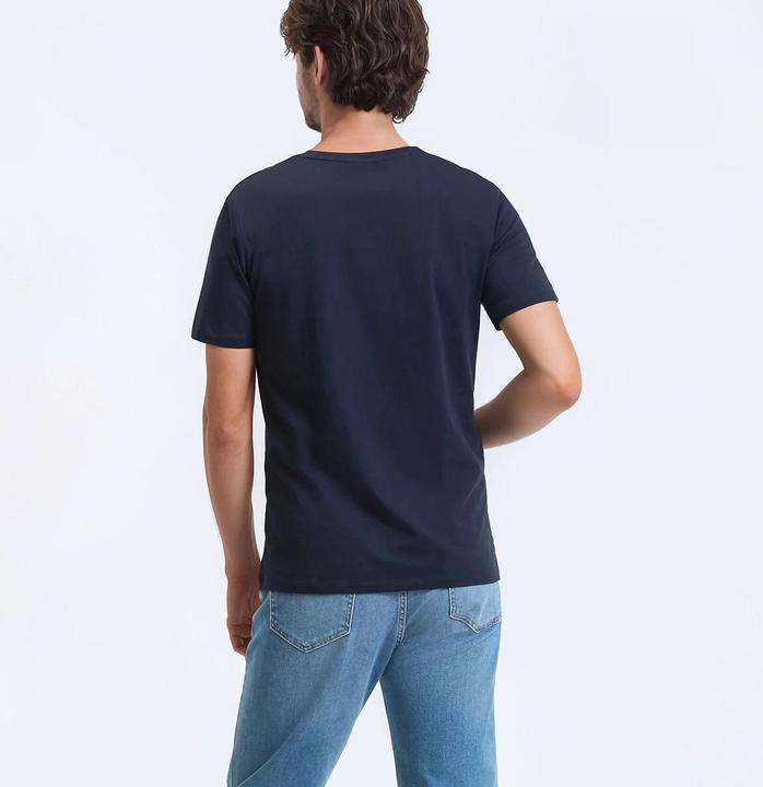 Actual product image La Redoute Collections T-Shirt mit rundem Ausschnitt (XXL)