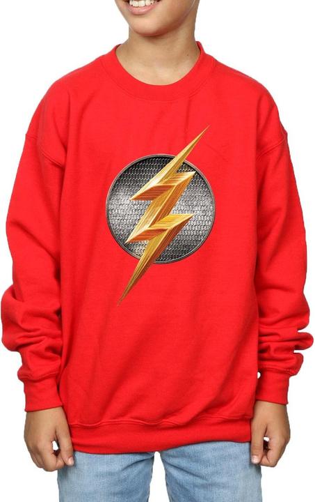 Produktbild Justice League Movie Flash Emblem Sweatshirt Jungen (152, 158)