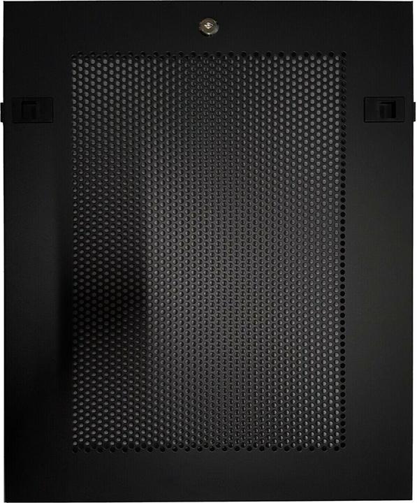 Actual product image Dsit 6 U server enclosure, 19" wall-mounted enclosure with glass door and perforated side panels (WxDxH) (6 RU, 19 inch rack)