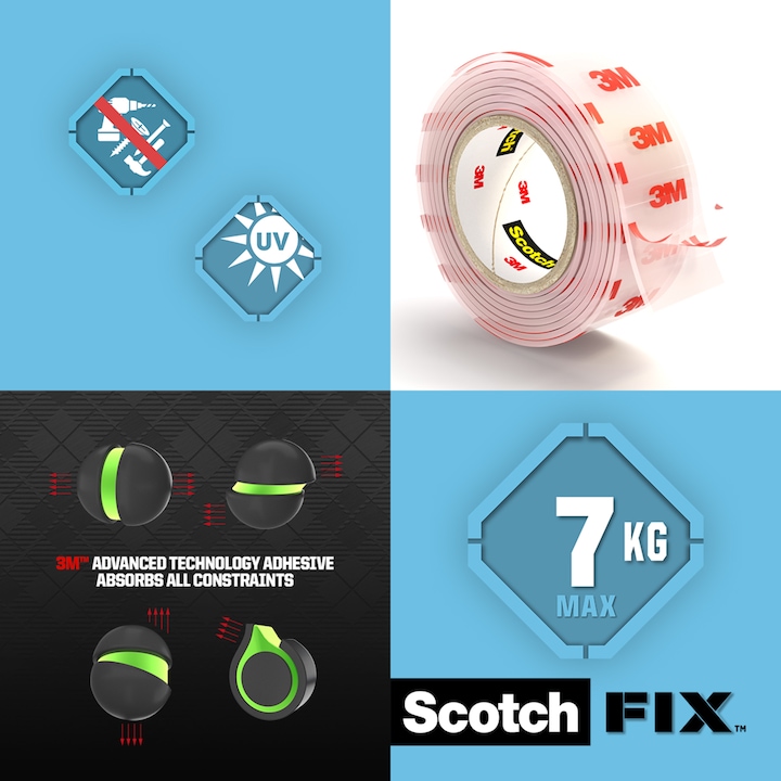 Produktbild Scotch Fix Montageband (19 mm)