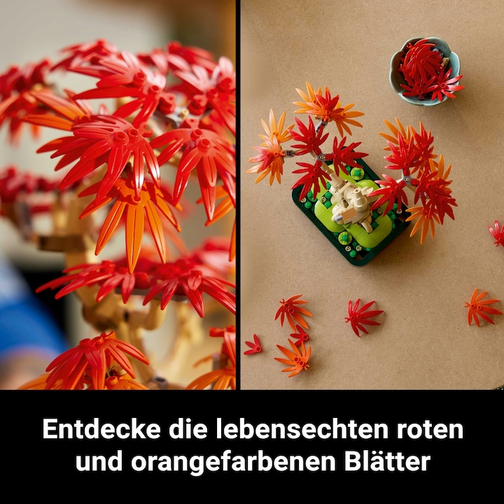 Actual product image LEGO Japanese red maple - bonsai tree (10348, LEGO Botanical)