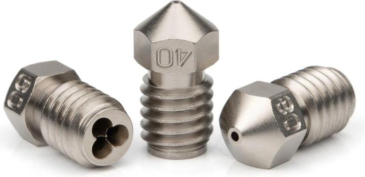 Actual product image Bondtech CHT® Coated Brass Nozzle 0,6 mm -1 pcs (Blast pipe)
