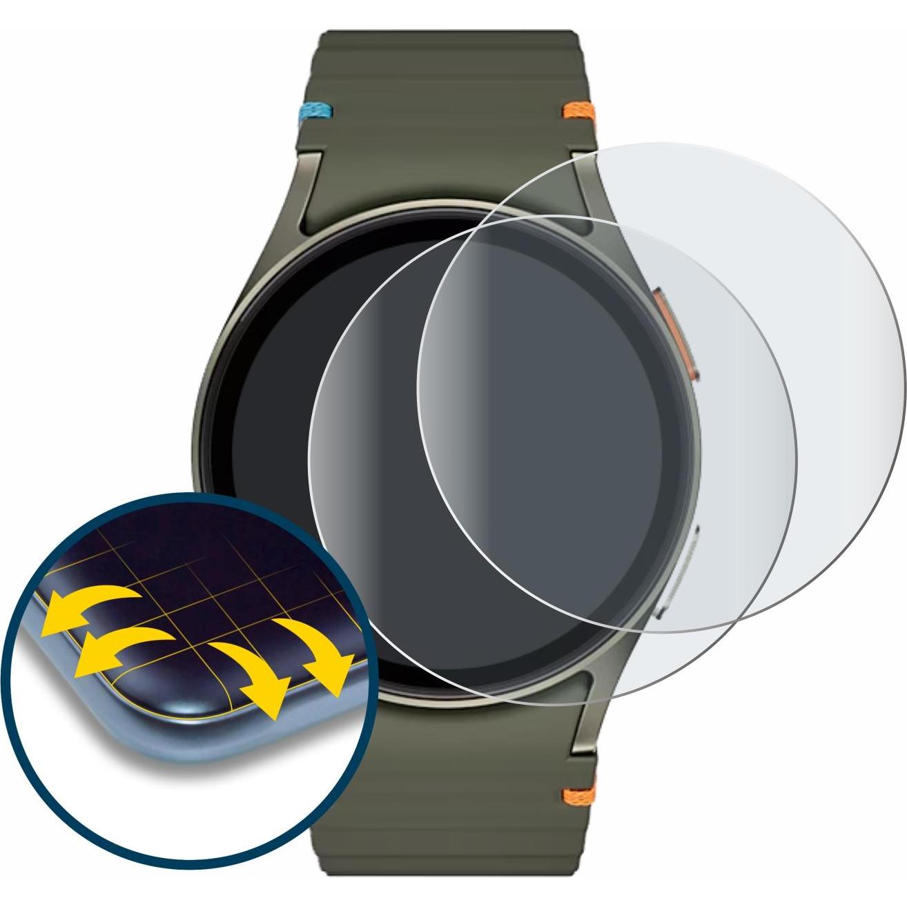 Thumbnail - BROTECT Full-Screen Displayschutz Matt, Smartwatch Schutzfolie, Grau