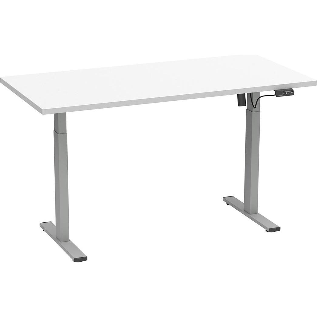 Ebuy24, Schreibtisch, Schreibtisch LonaE 160x80x71-120cm